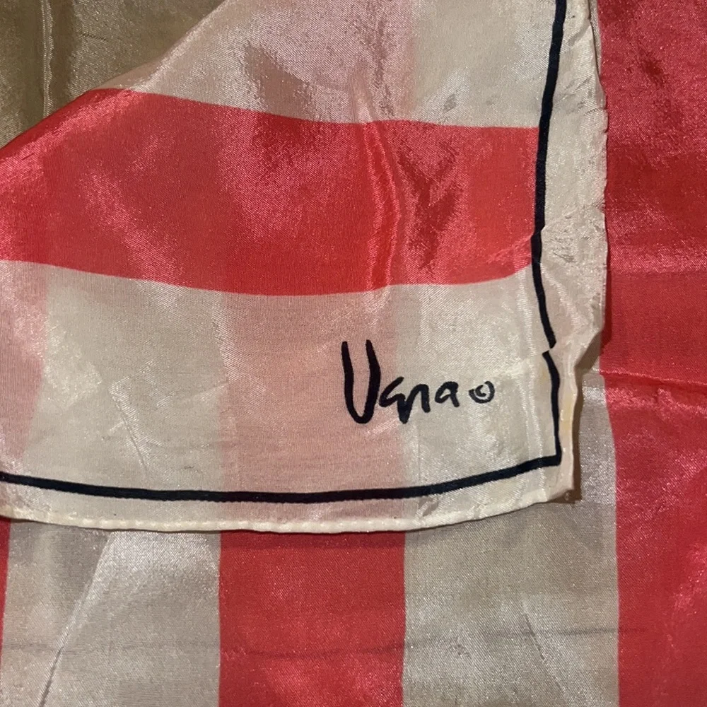 Vintage MCM Vera Neumann silk square scarf 30”